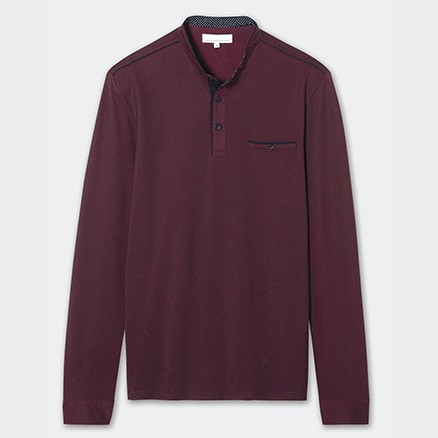 Polo manches longues