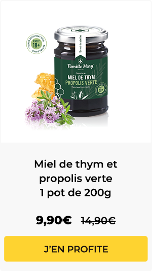 Miel de Thym et Propolis Verte 