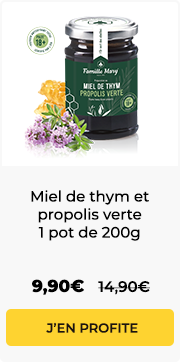 Miel de Thym et Proposlis Verte