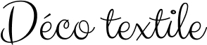 Deco textile