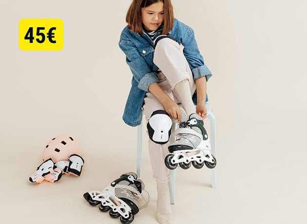ROLLER FITNESS ENFANT FIT3 JR ABYSS GREY