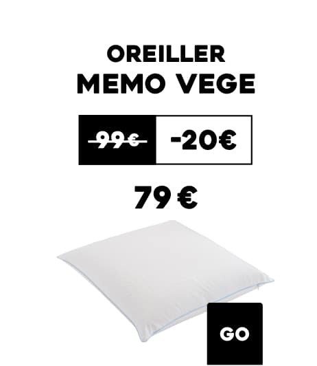 Oreiller Memo Végétal
